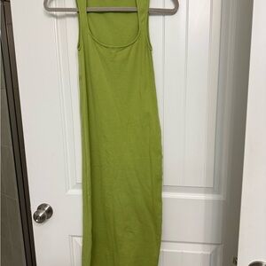Motel Rocks Lime Green Dress